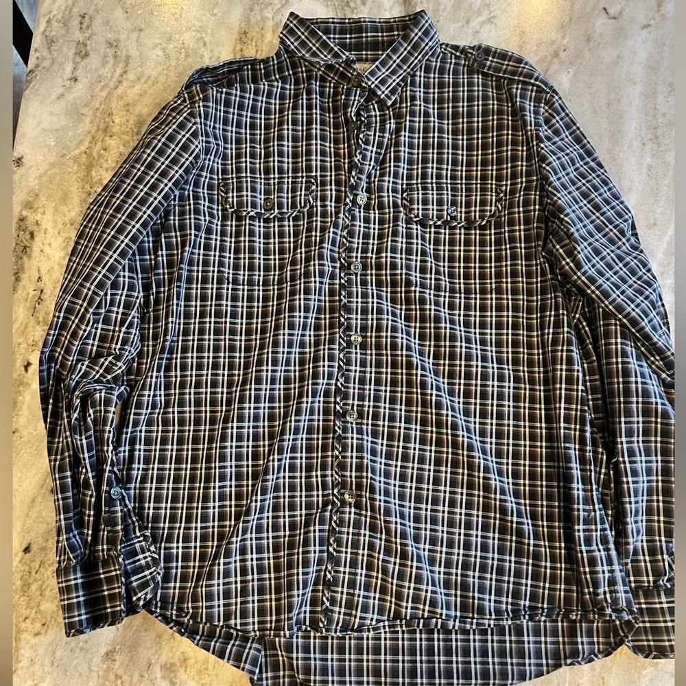 Men’s size xl long sleeve Michael Kors casual dress shirt
